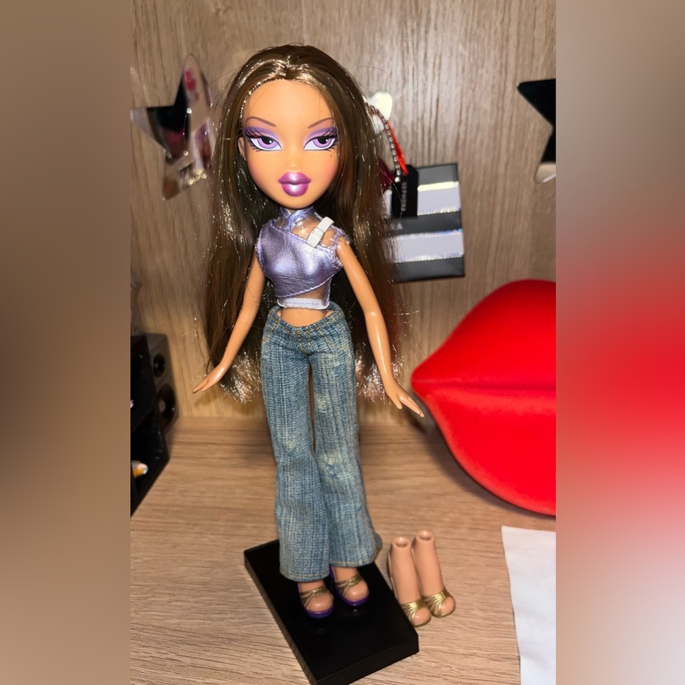 Passion 4 fashion wave 2 purple eyed Yasmin - Bratz doll